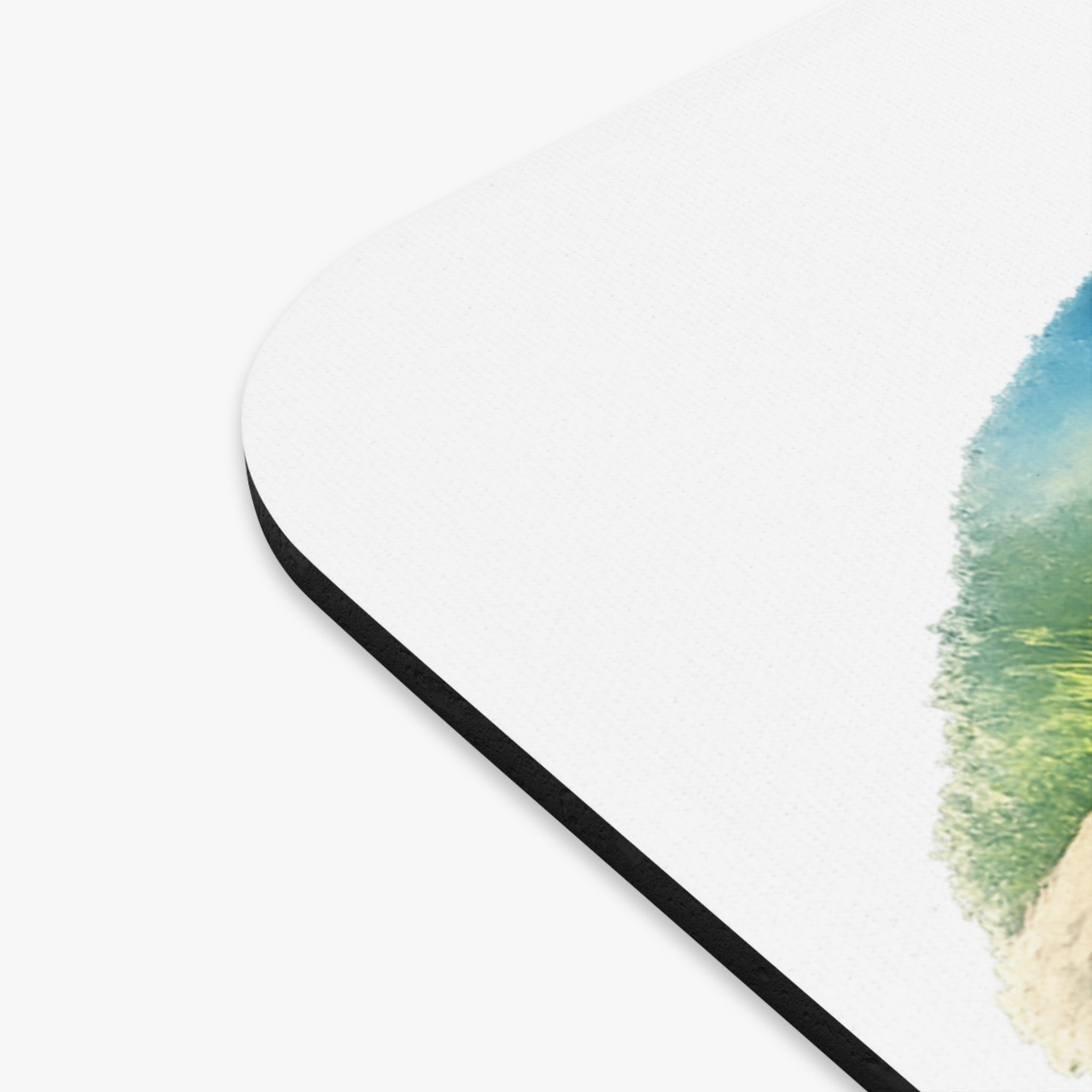 The Ripple Effect Is Real Mouse Pad — Inspirational Desk Mat with 'Radiate love, kindness, peace and compassion'