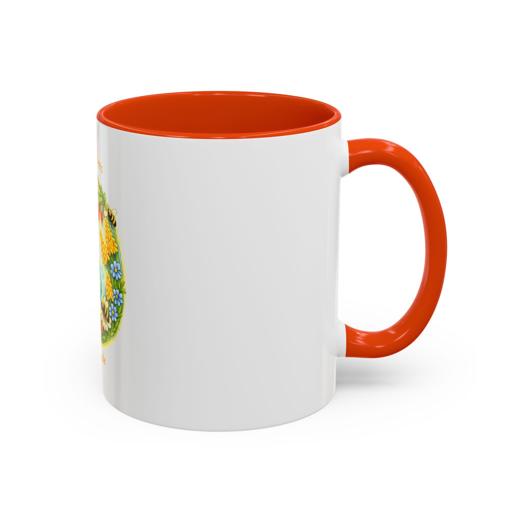 Nourish Our Bees Floral Australia Mug (11oz/15oz)