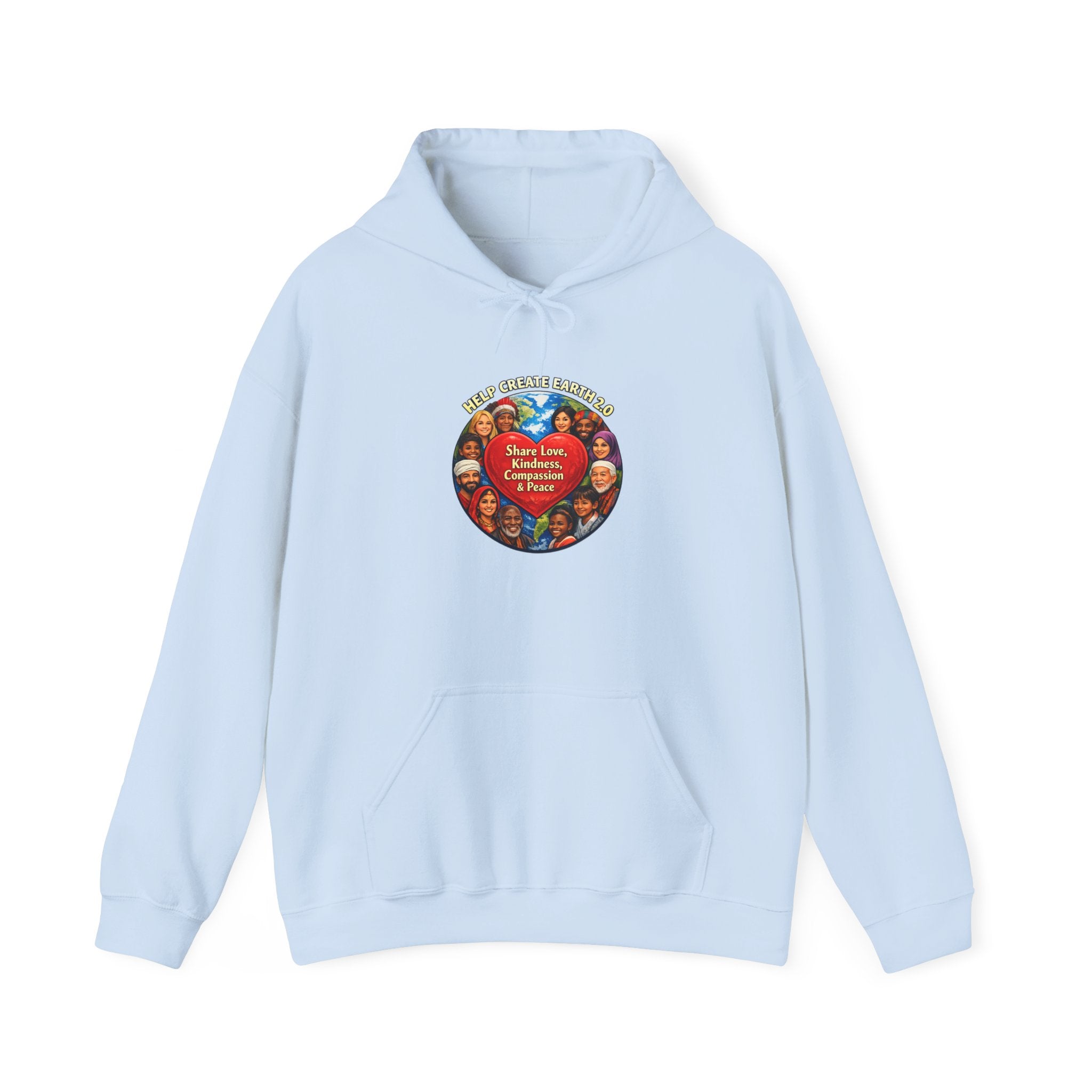 Be the Change Hoodie — Inspirational Kindness & Peace Sweatshirt