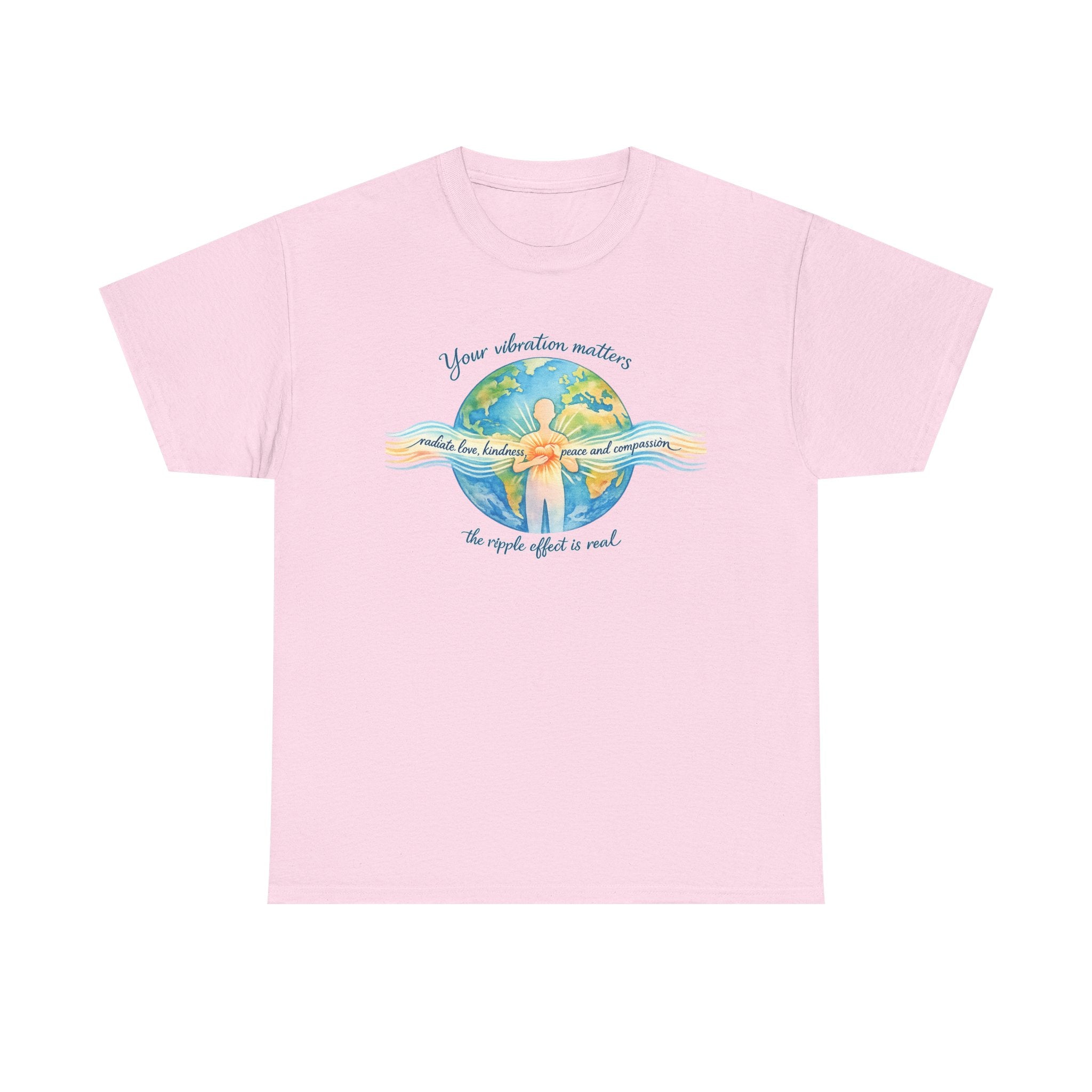 Radiate Love Tee — Compassion & Peace Inspirational T-Shirt