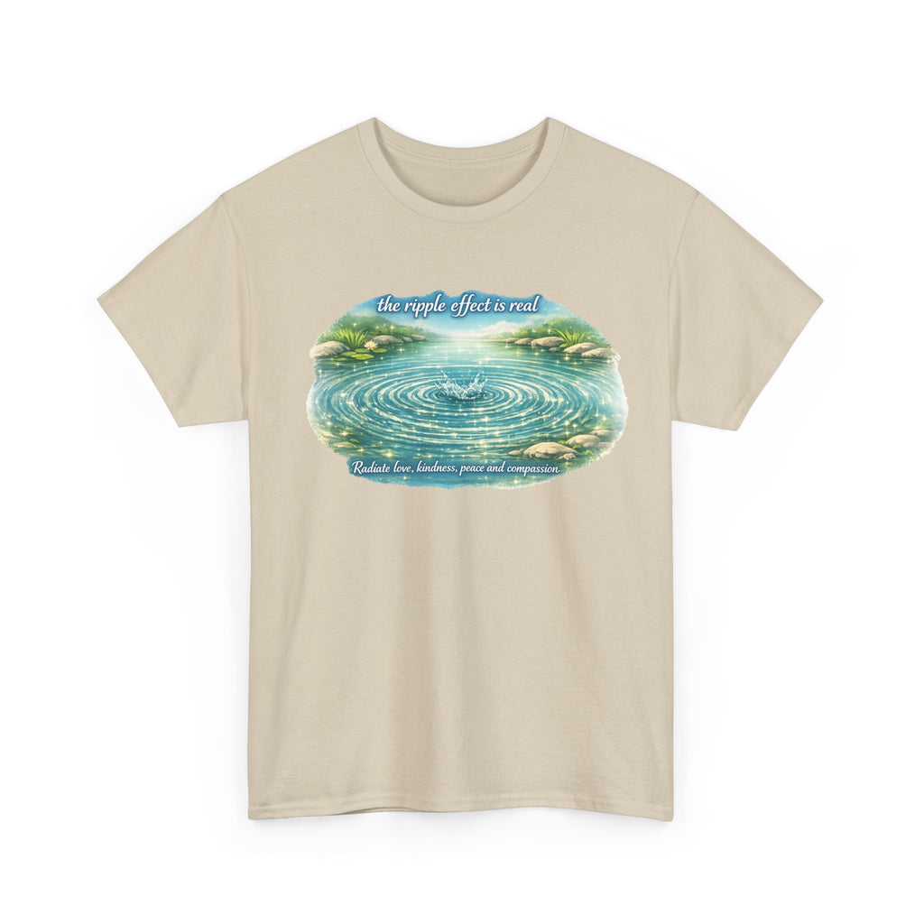 "The Ripple Effect" Inspirational Watercolor T‑Shirt