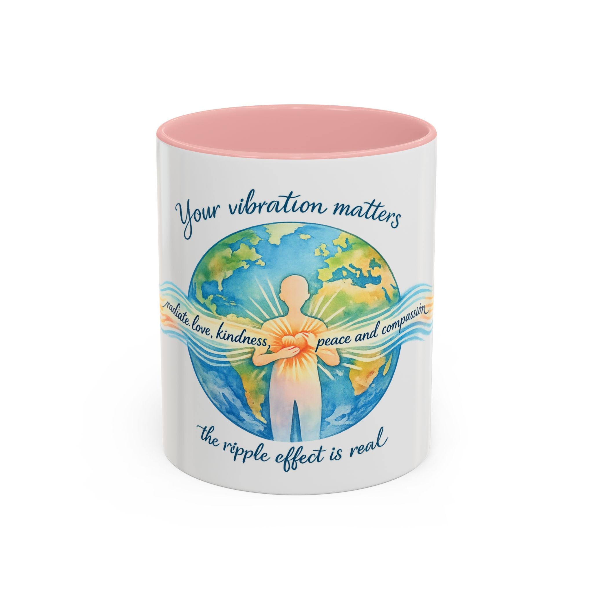 Your vibe matters Accent Coffee Mug (11, 15oz)