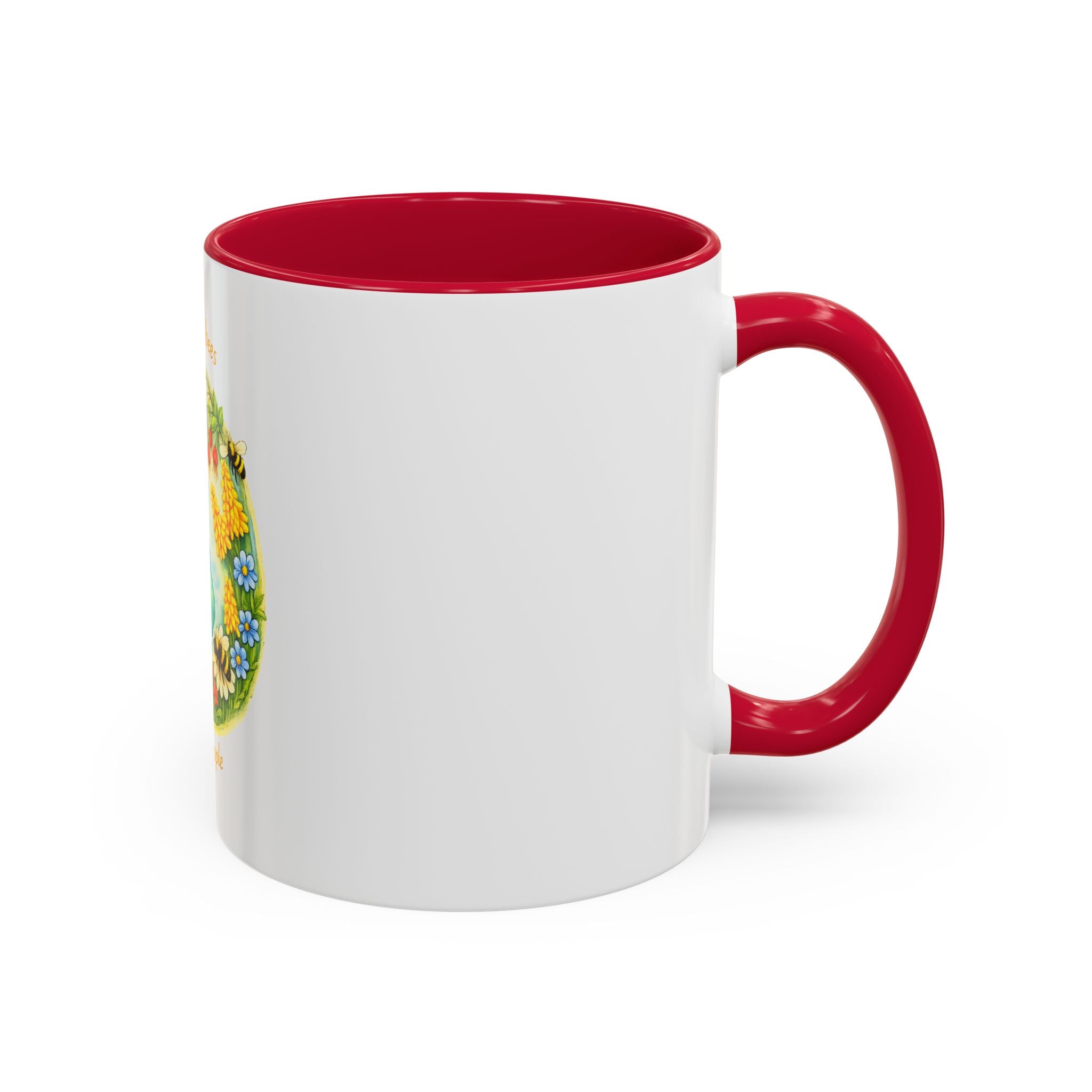 Nourish Our Bees Floral Australia Mug (11oz/15oz)