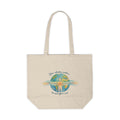 Canvas Tote — "Your Intentions Matter" Earthy Yoga Eco Shopper