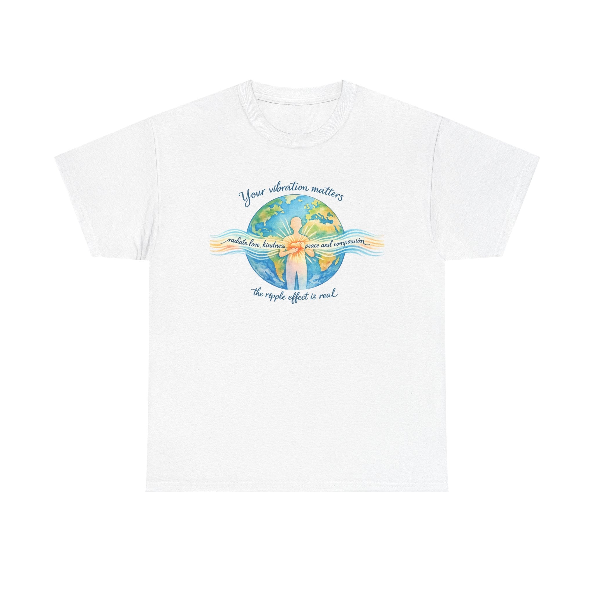 Radiate Love Tee — Compassion & Peace Inspirational T-Shirt