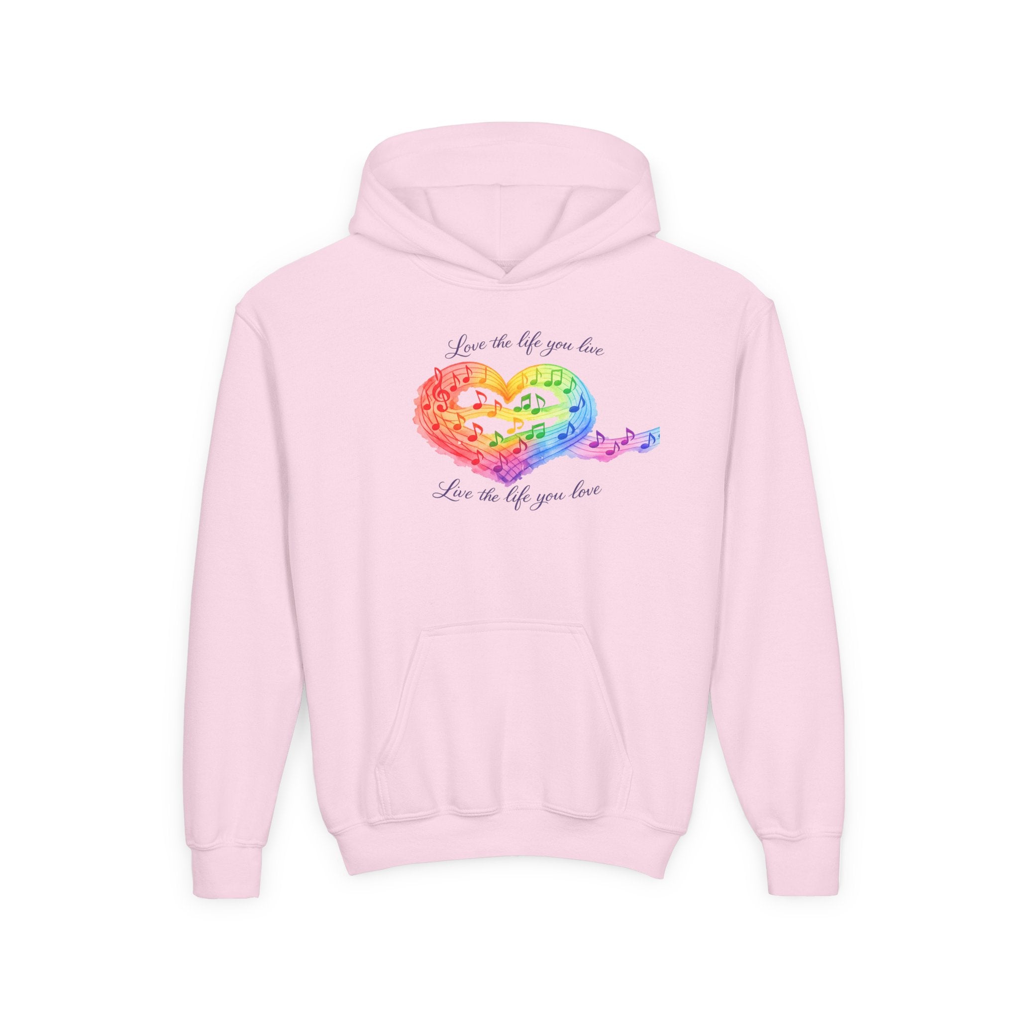 Authentic Life Hoodie — Live Authentically Inspirational Youth Sweatshirt