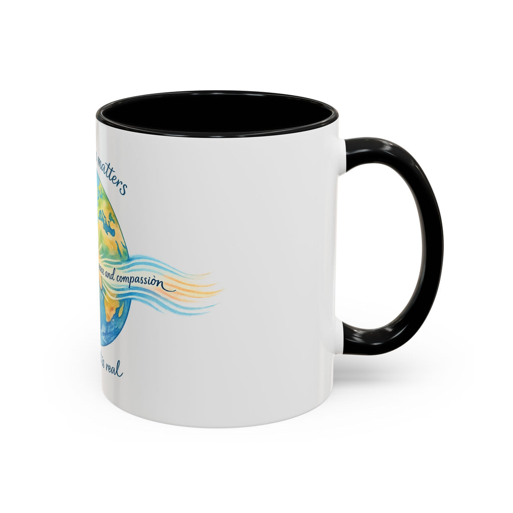 Your vibe matters Accent Coffee Mug (11, 15oz)