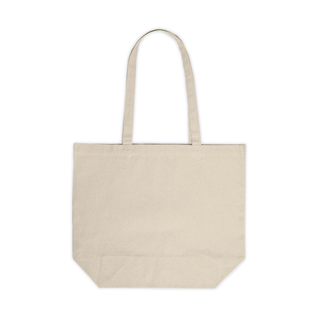 Canvas Tote - Rainbow Heart 'Love the Life You Live' Eco Shopping Bag