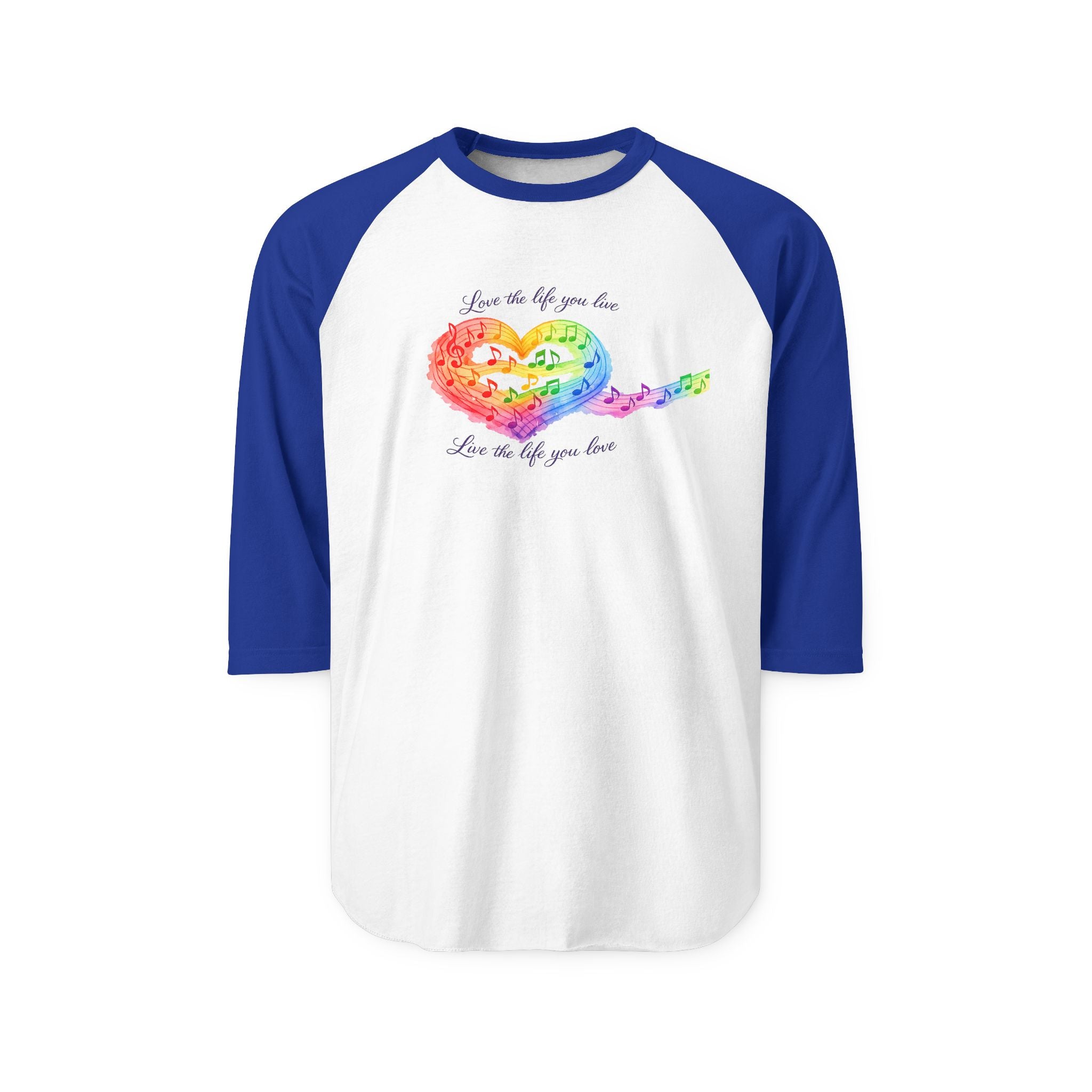 Live Authentically Raglan Shirt — Choose a Life You Love