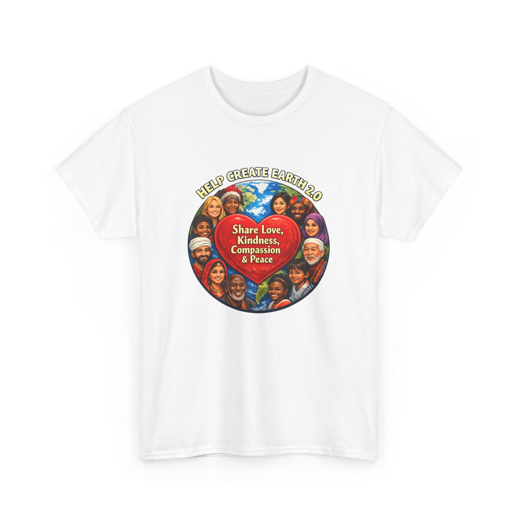 Be the Change T-Shirt — Inspirational Kindness & Peace Tee