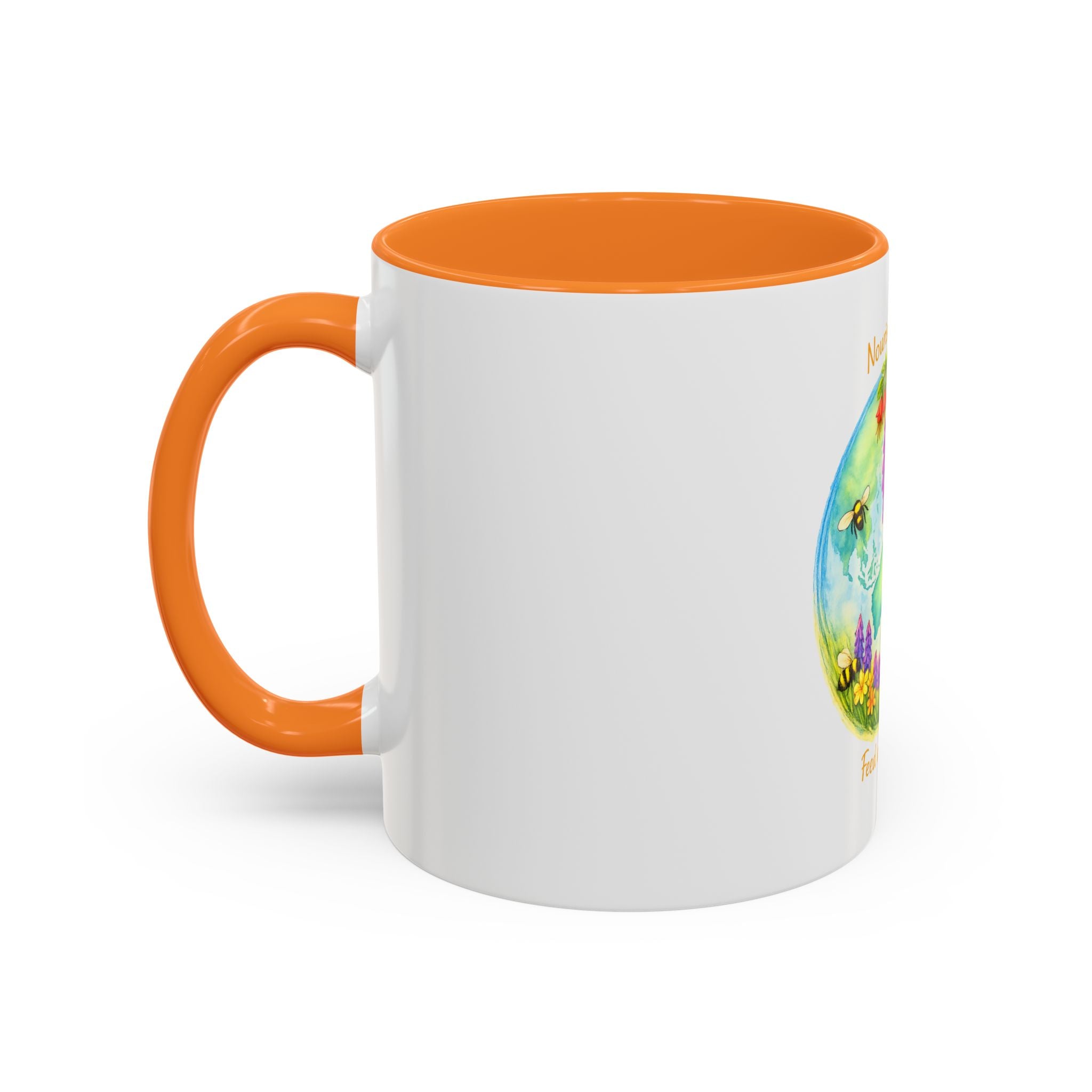 Nourish Our Bees Floral Australia Mug (11oz/15oz)