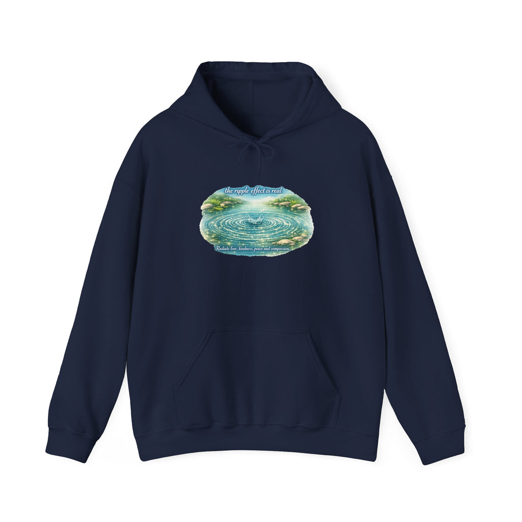 Ripple Effect Hoodie — Radiate Love, Kindness & Peace