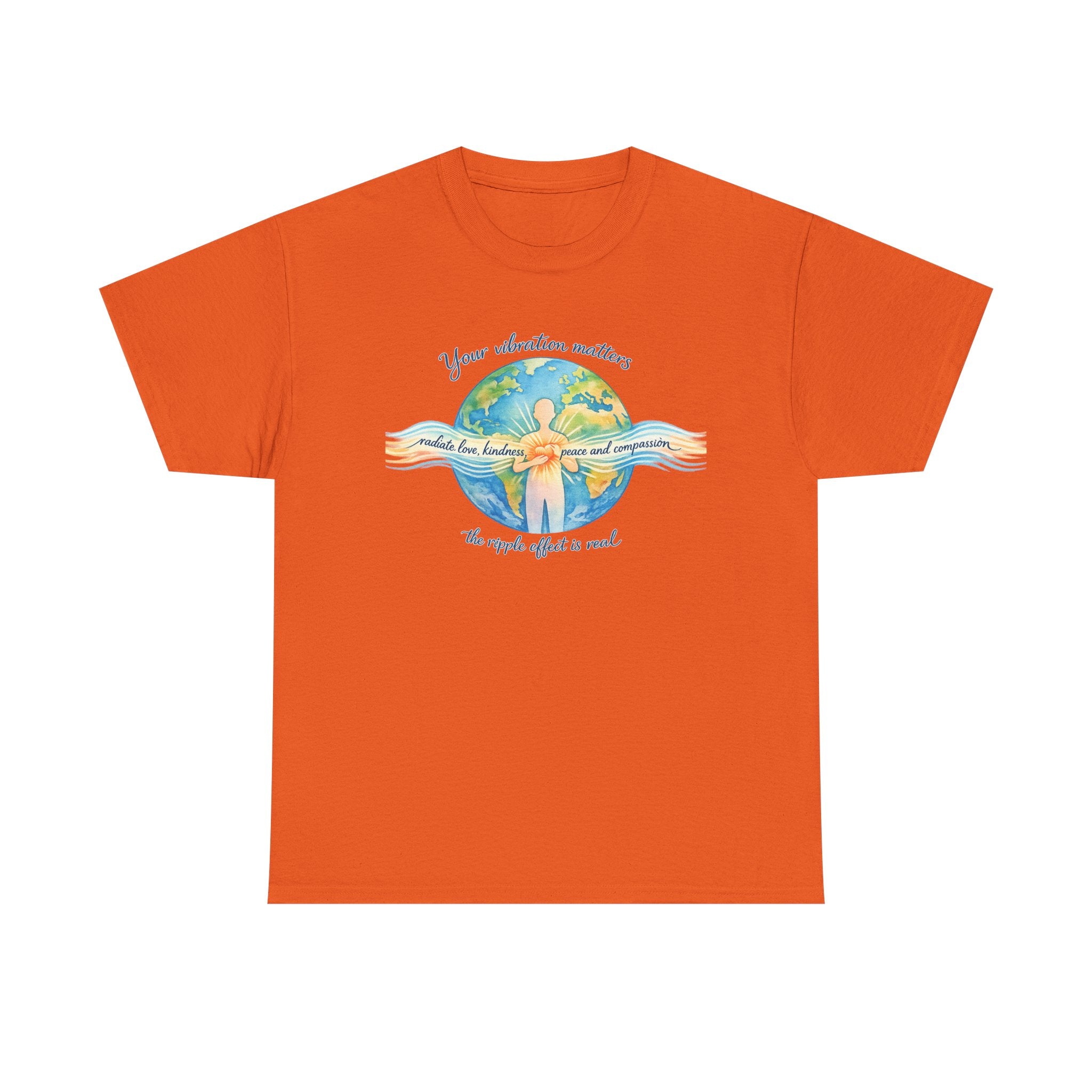 Radiate Love Tee — Compassion & Peace Inspirational T-Shirt
