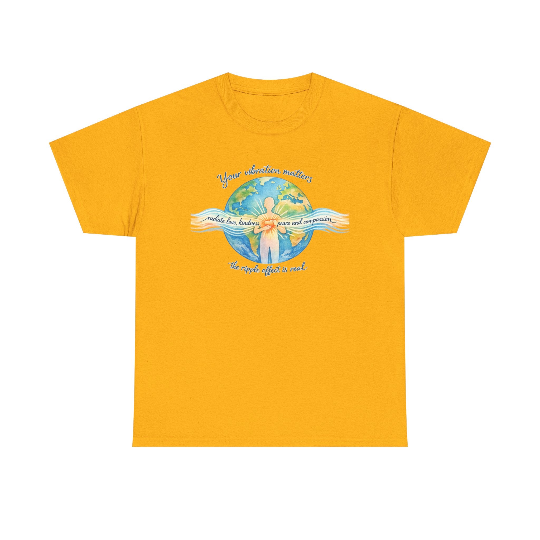 Radiate Love Tee — Compassion & Peace Inspirational T-Shirt