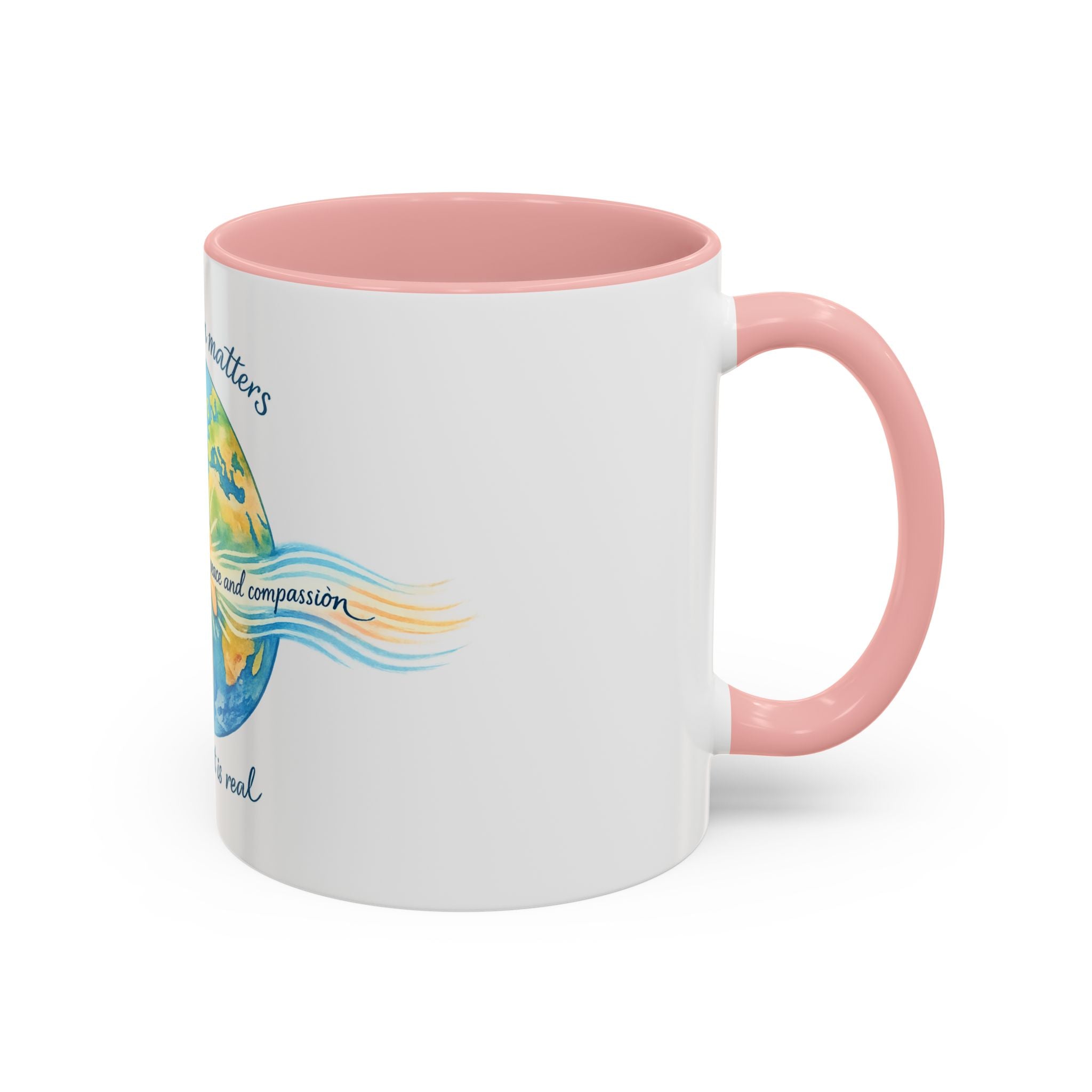 Your vibe matters Accent Coffee Mug (11, 15oz)
