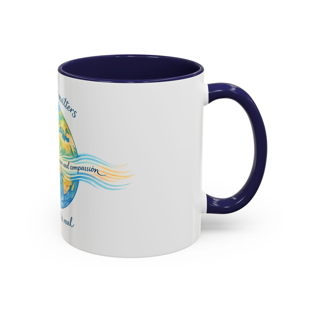 Your vibe matters Accent Coffee Mug (11, 15oz)