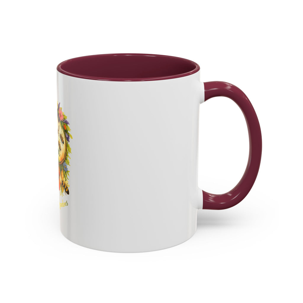 Bee Kind for Mankind Floral Garden Mug (11oz/15oz)