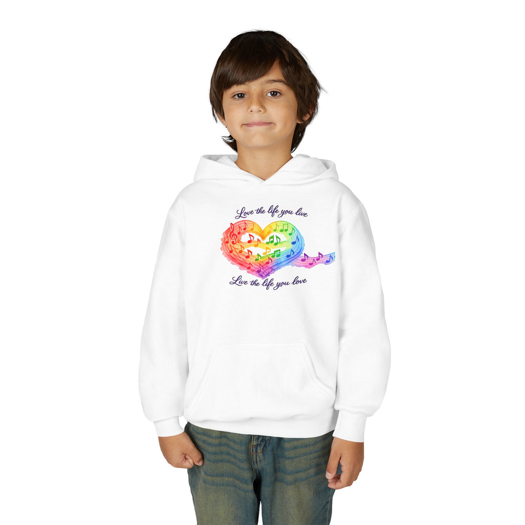 Authentic Life Hoodie — Live Authentically Inspirational Youth Sweatshirt