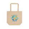 Vibration Matters Eco Tote — Choose Peace, Love & Kindness Cotton Tote