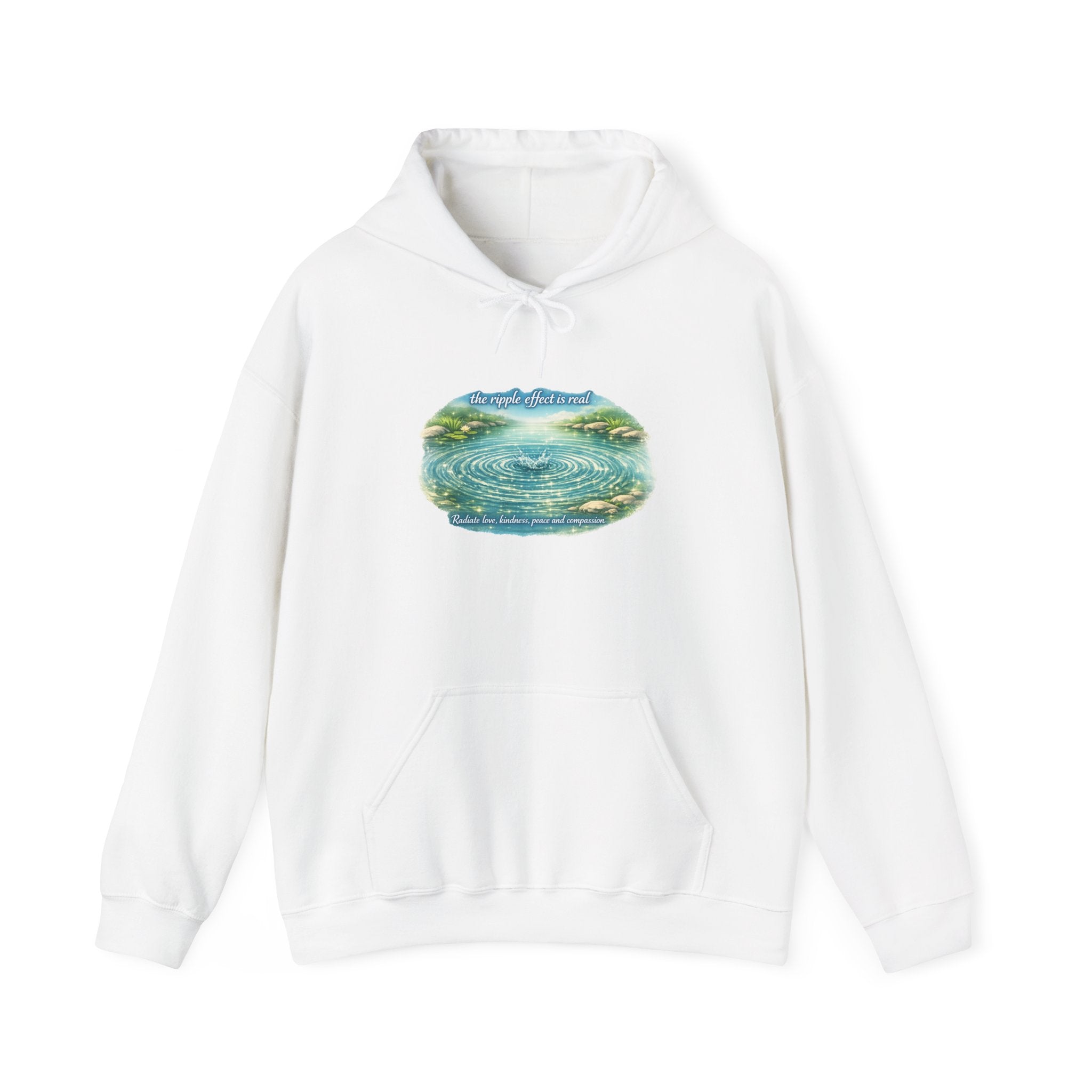 Ripple Effect Hoodie — Radiate Love, Kindness & Peace