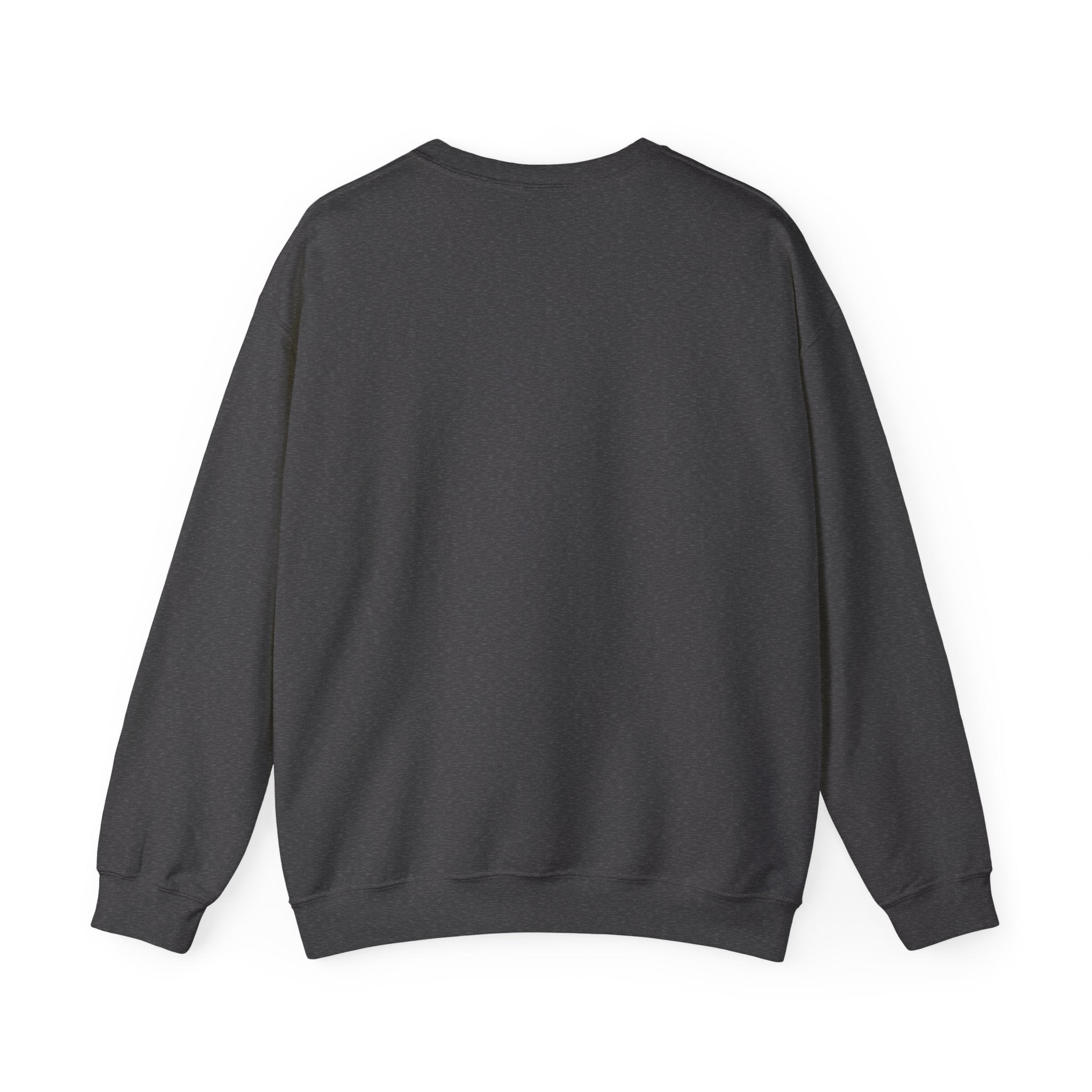 Crewneck Sweatshirt — "Your Vibration Matters" Earth & Heart Graphic