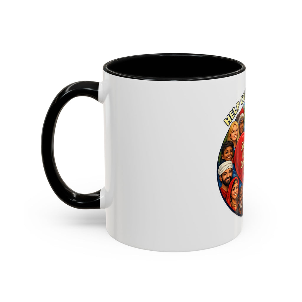 Be the Change Coffee Mug — Inspirational Kindness Message (11/15oz)