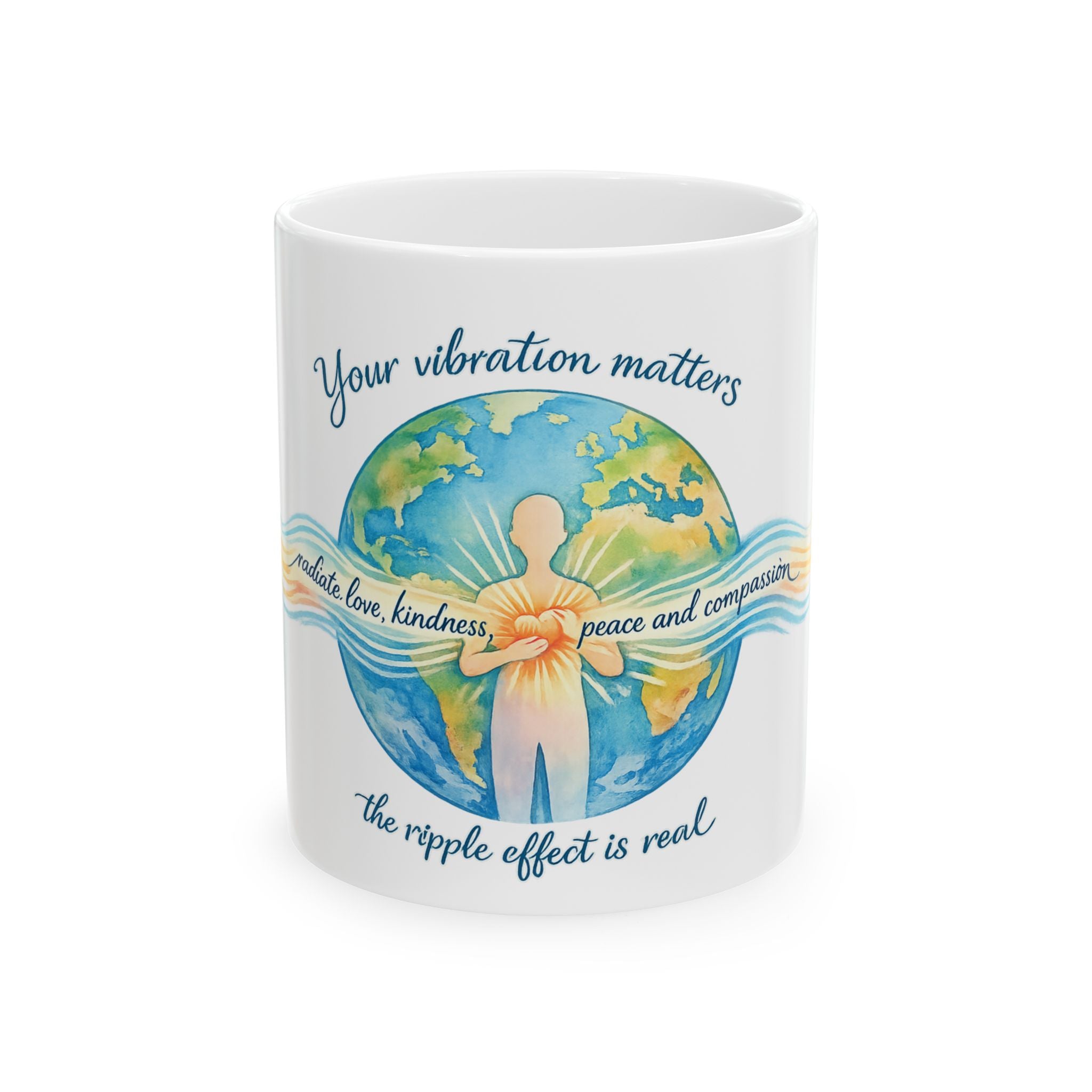 Your vibe matters Ceramic Mug, (11oz, 15oz)