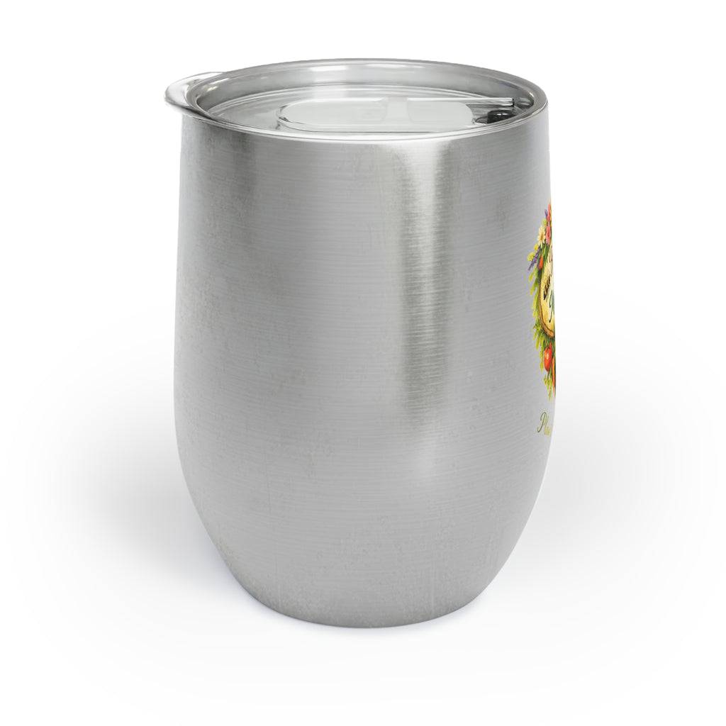 Bee-Friendly Chill Wine Tumbler — Plant Bee Gardens (International Bee Day)