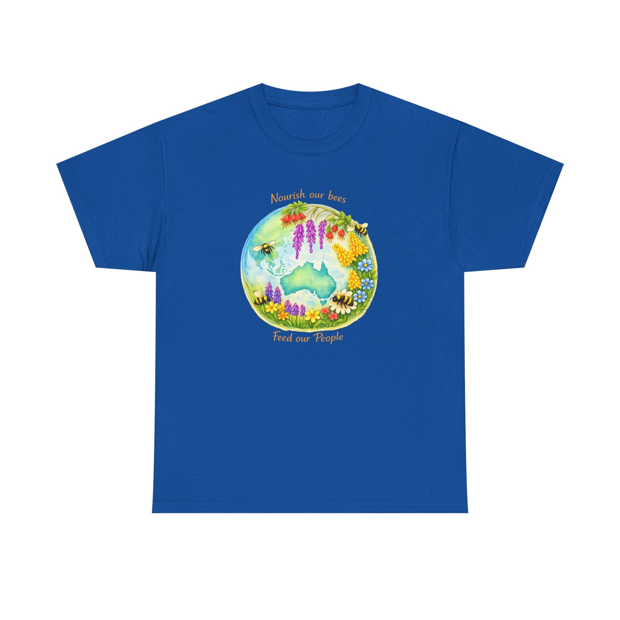 Floral Bear Nature Tee — "Beautiful Day for Bears" Graphic T-Shirt