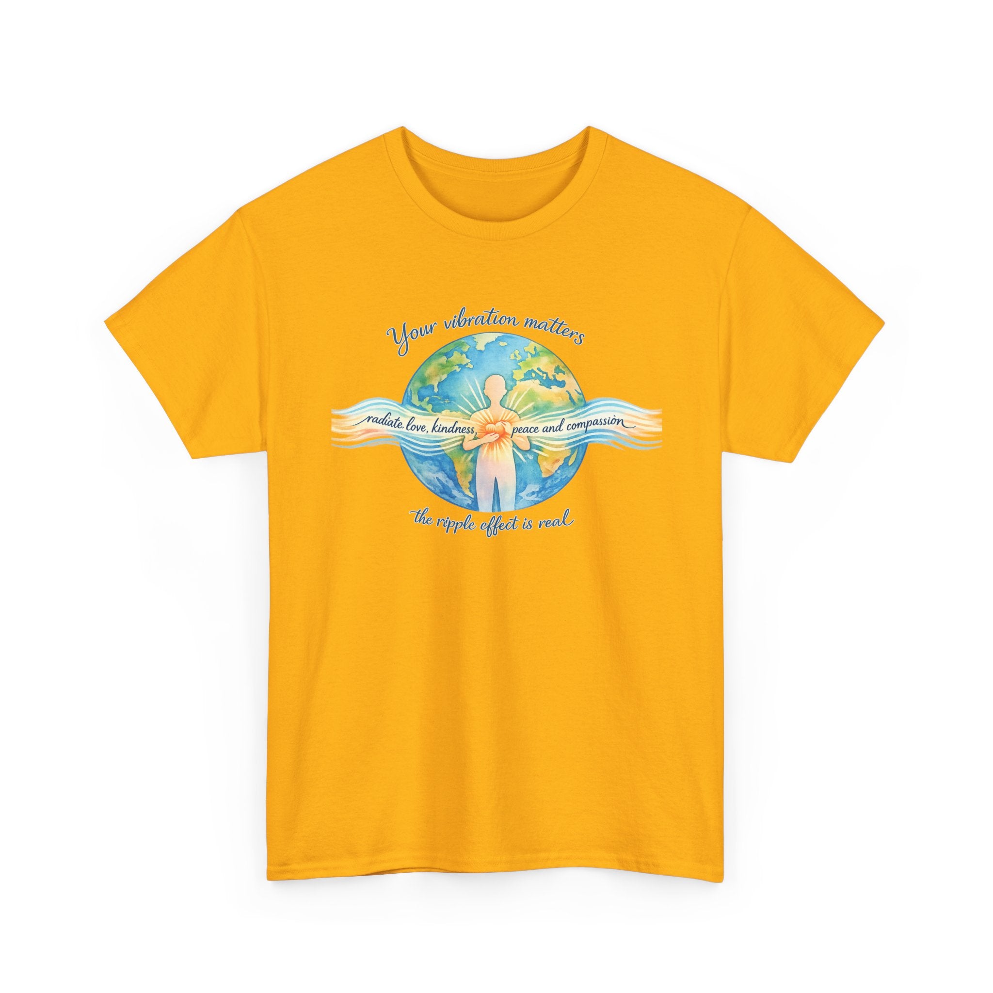 Radiate Love Tee — Compassion & Peace Inspirational T-Shirt