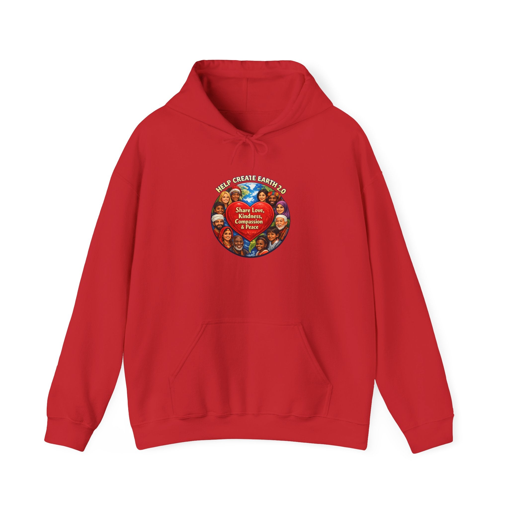 Be the Change Hoodie — Inspirational Kindness & Peace Sweatshirt
