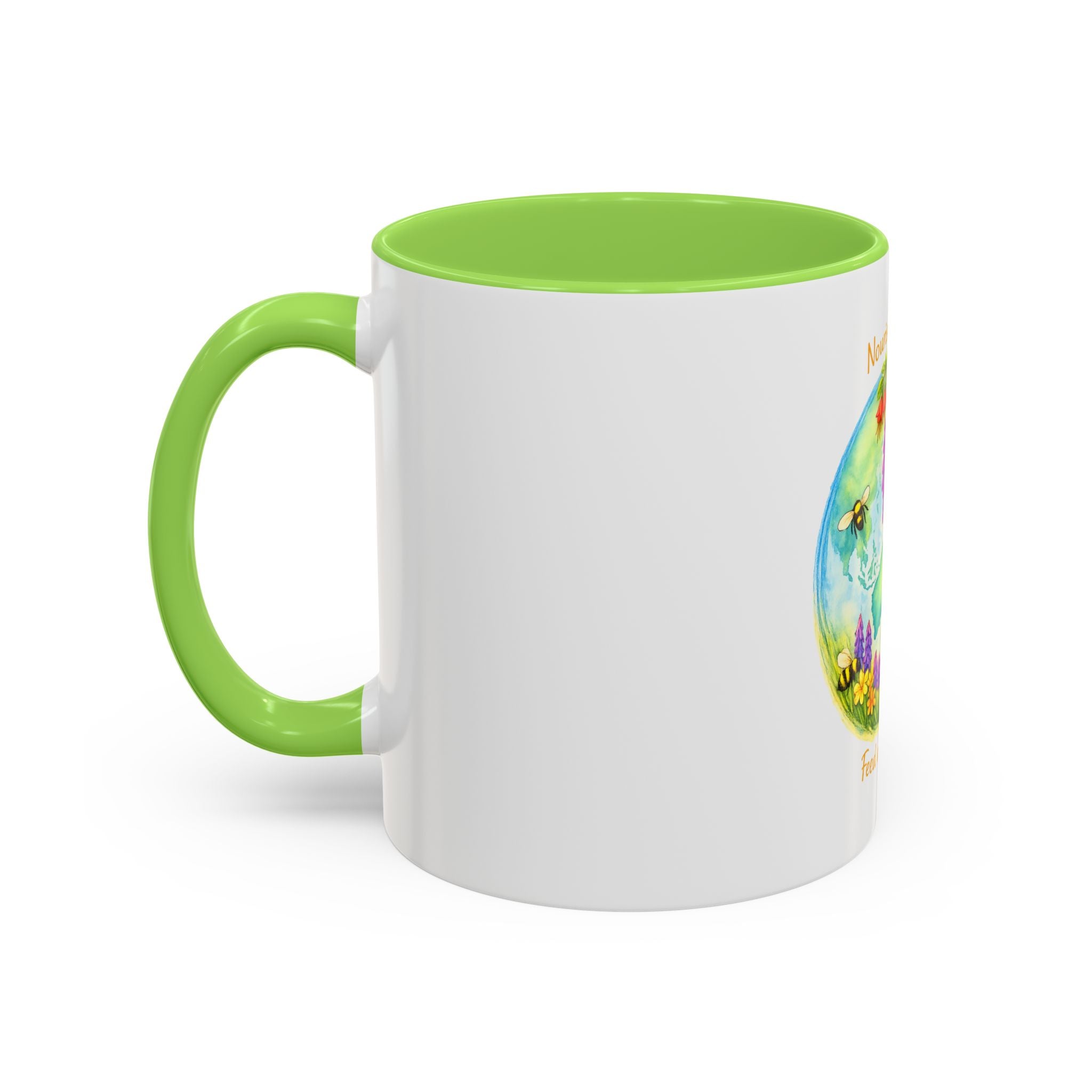 Nourish Our Bees Floral Australia Mug (11oz/15oz)