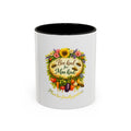 Bee Kind for Mankind Floral Garden Mug (11oz/15oz)