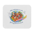 Peace on Earth Mouse Pad — "Help Create Peace on Earth by Having Peace in Our Hearts"