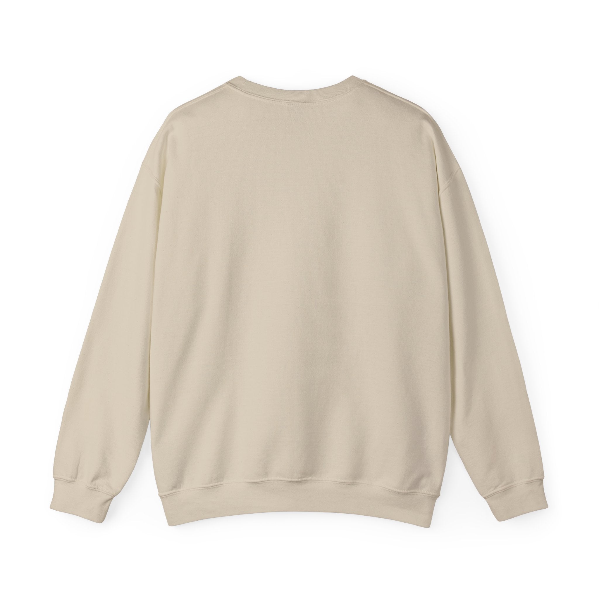 Crewneck Sweatshirt — "Your Vibration Matters" Earth & Heart Graphic