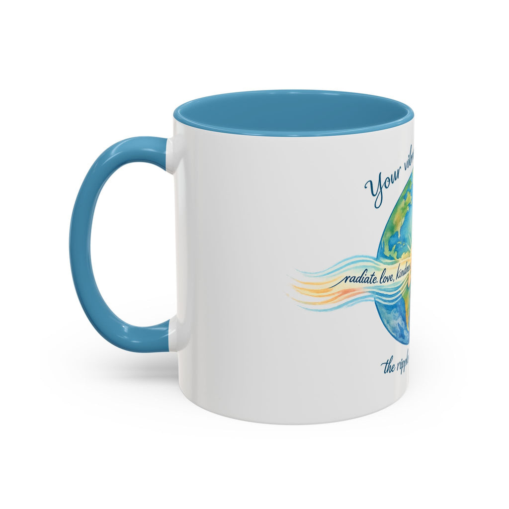 Your vibe matters Accent Coffee Mug (11, 15oz)