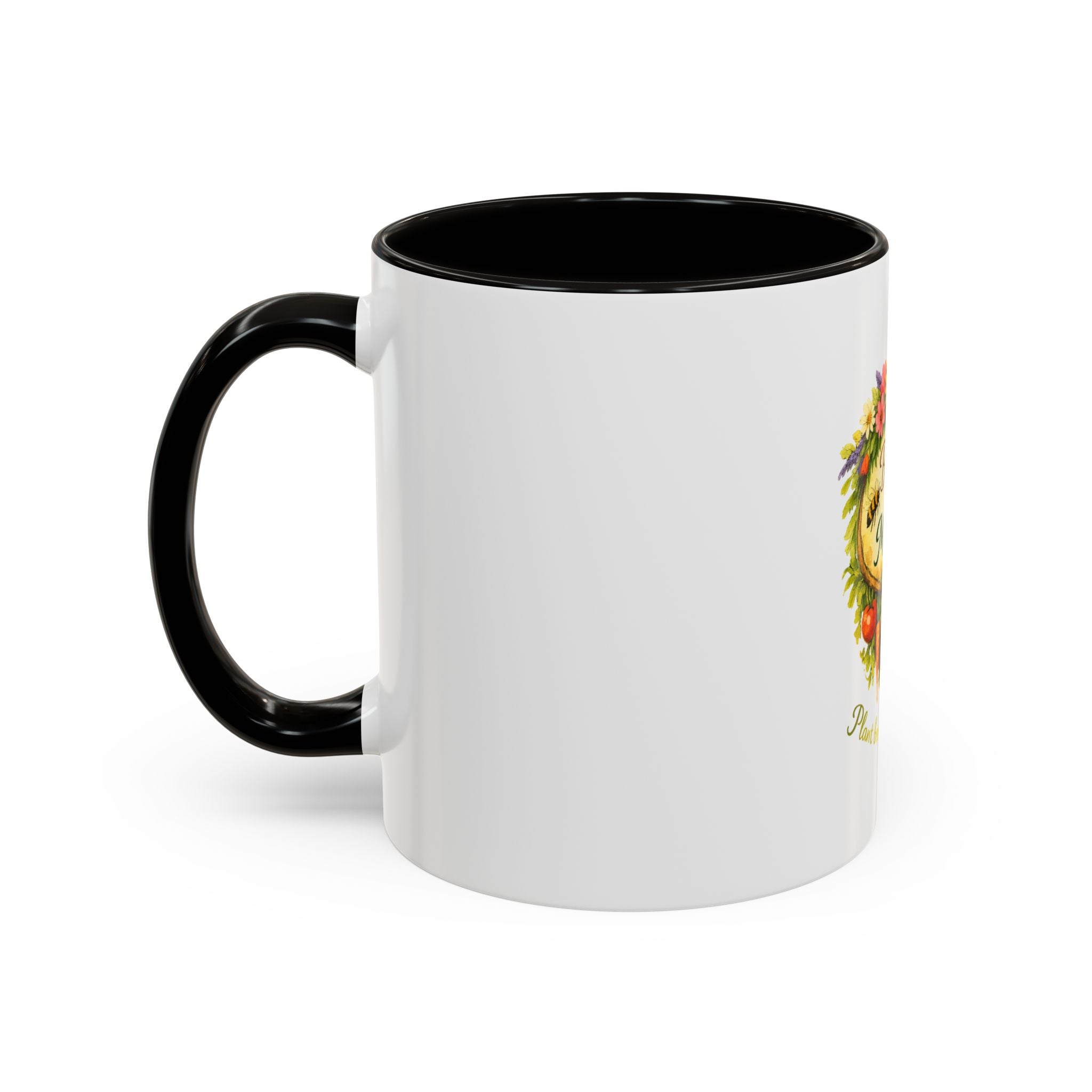 Bee Kind for Mankind Floral Garden Mug (11oz/15oz)