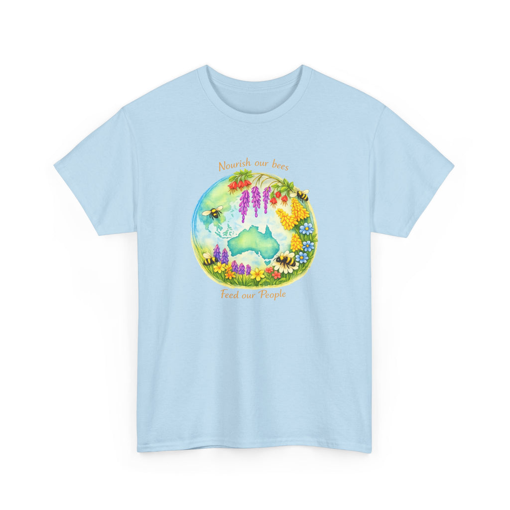 Floral Bear Nature Tee — "Beautiful Day for Bears" Graphic T-Shirt