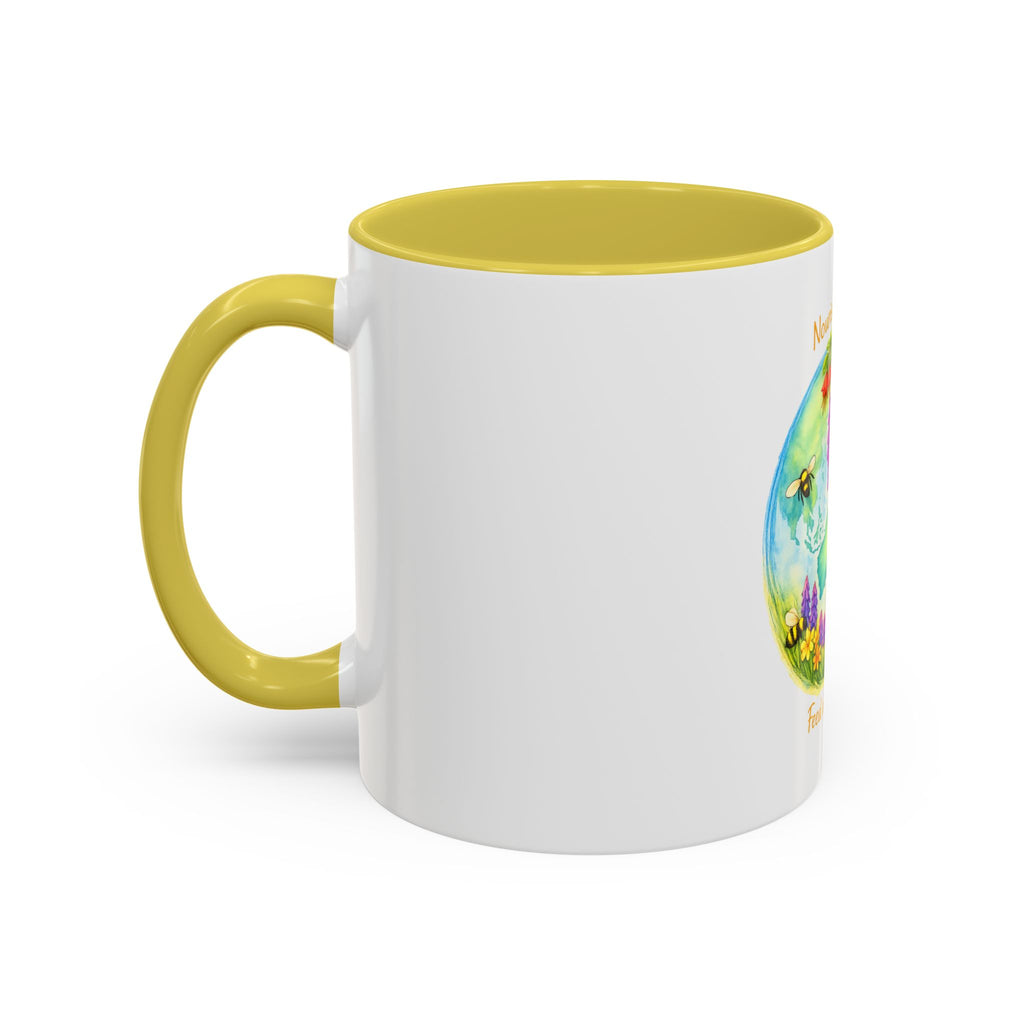 Nourish Our Bees Floral Australia Mug (11oz/15oz)