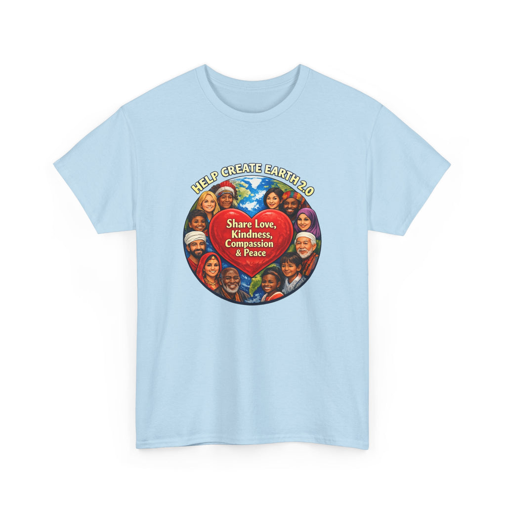 Be the Change T-Shirt — Inspirational Kindness & Peace Tee
