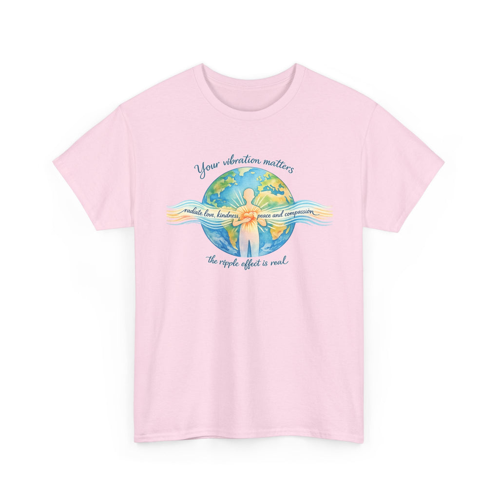 Radiate Love Tee — Compassion & Peace Inspirational T-Shirt
