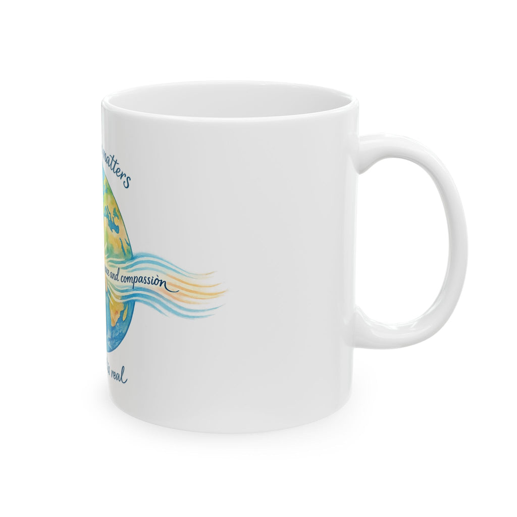Your vibe matters Ceramic Mug, (11oz, 15oz)