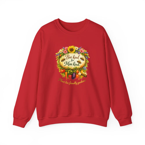 Bee Kind Sweatshirt – Floral Sunflower & Fruit Graphic Crewneck
