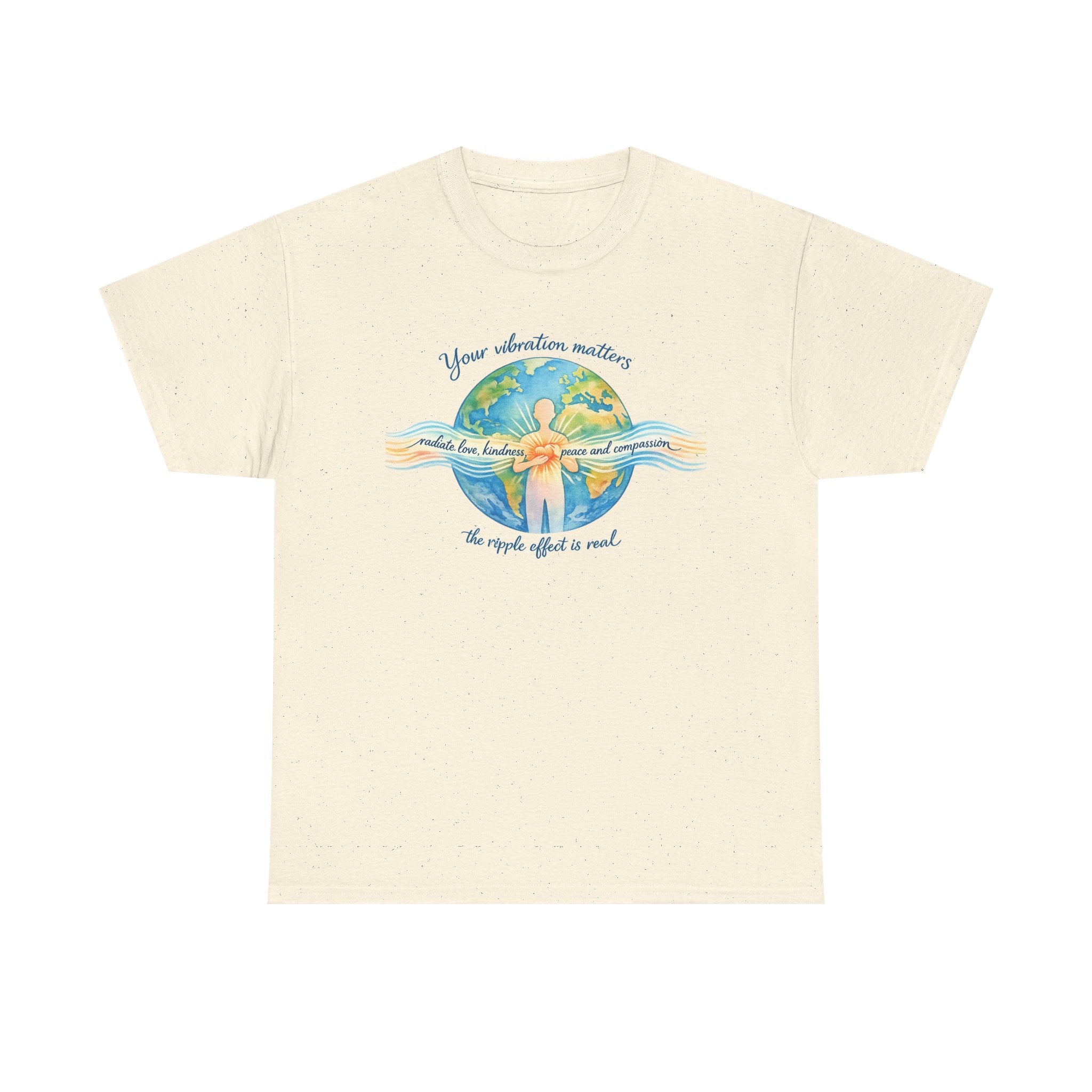 Radiate Love Tee — Compassion & Peace Inspirational T-Shirt