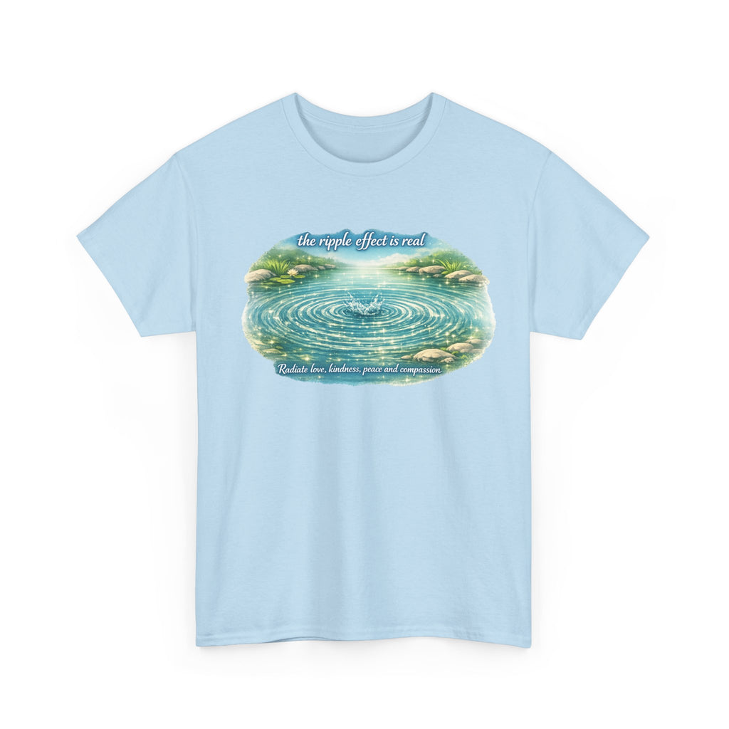 "The Ripple Effect" Inspirational Watercolor T‑Shirt