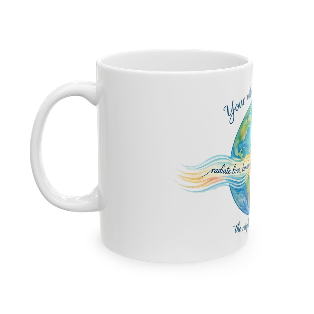Your vibe matters Ceramic Mug, (11oz, 15oz)