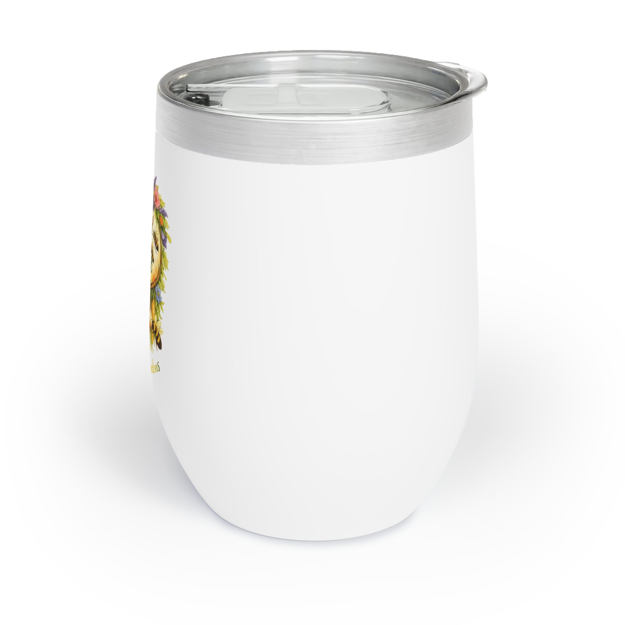 Bee-Friendly Chill Wine Tumbler — Plant Bee Gardens (International Bee Day)