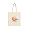Live the life Cotton Canvas Tote Bag