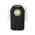 Peaceful Nature Baseball Tee - feed our pollinators