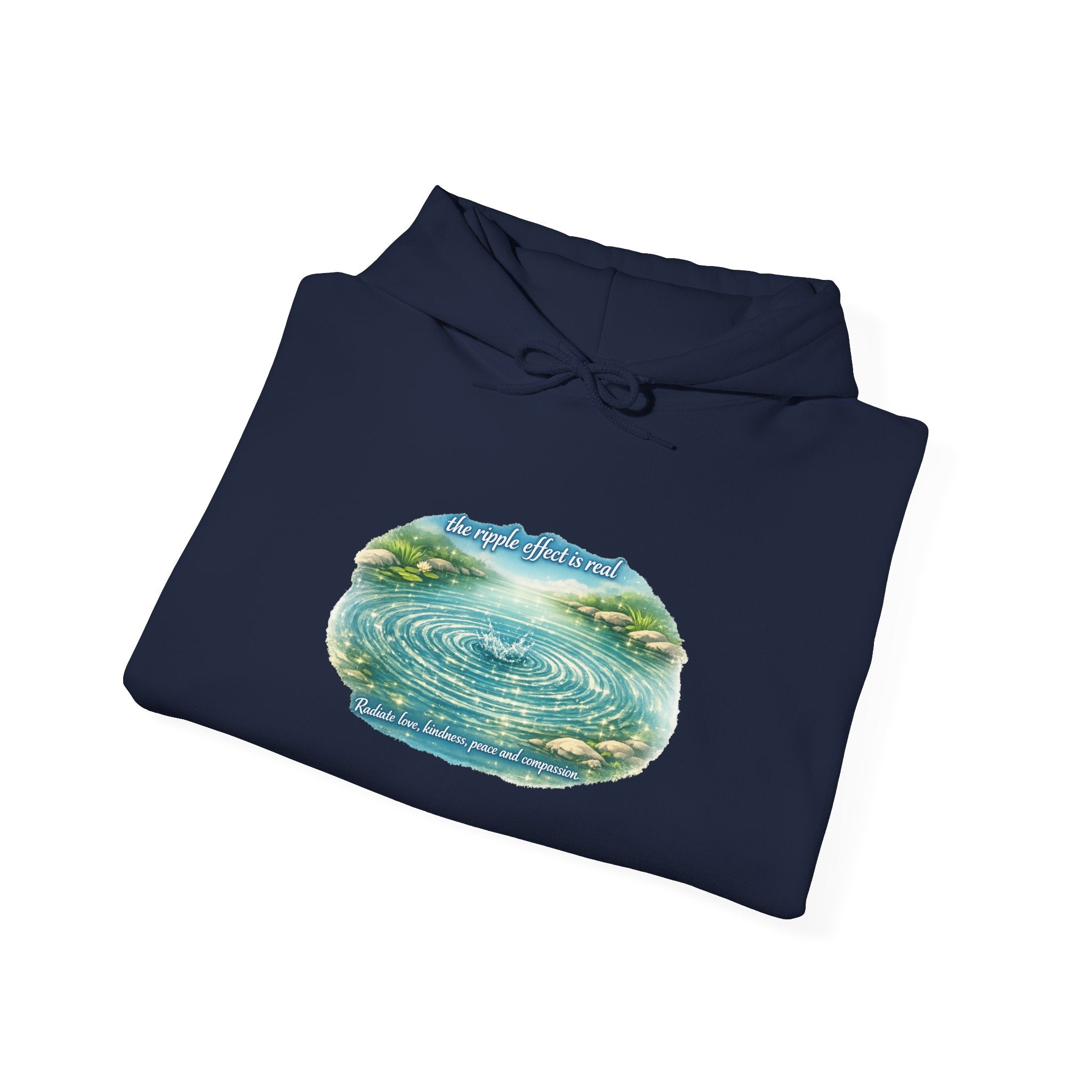 Ripple Effect Hoodie — Radiate Love, Kindness & Peace